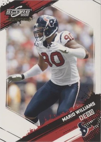 2009 Score Inscriptions Mario Williams #118