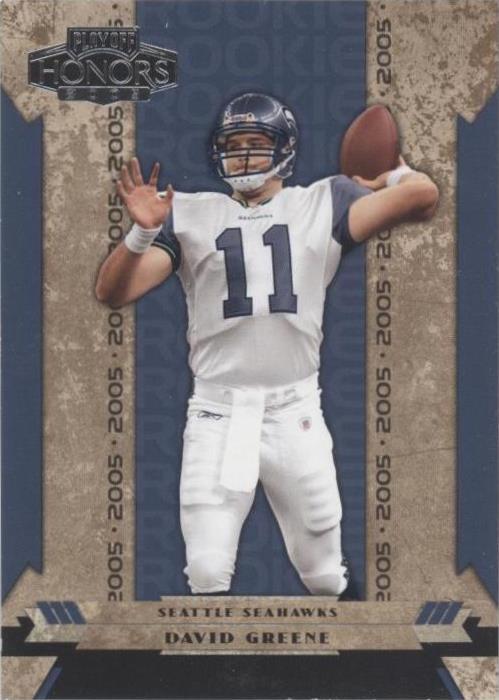 2005 Playoff Honors David Greene #116