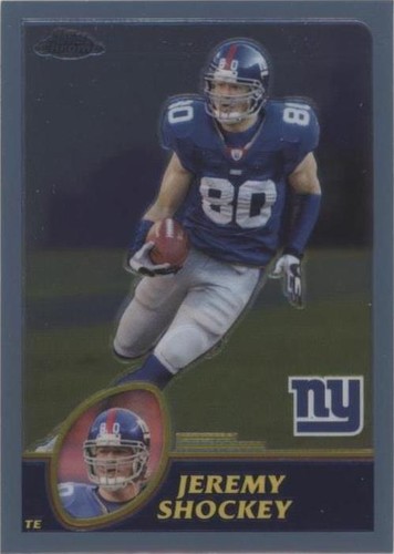 2003 Topps Chrome Jeremy Shockey #49
