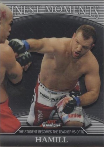 2011 Topps Finest UFC - Matt Hamill #FM-MH