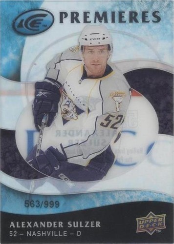 2009-10 Upper Deck Ice - Alexander Sulzer #137