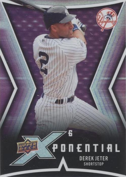 2009 Upper Deck X - Derek Jeter #X6-DJ