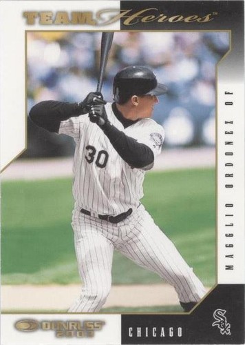 2003 Donruss Team Heroes - Magglio Ordonez #123
