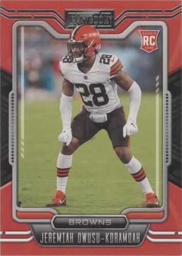 2021 Panini Playbook Jeremiah Owusu-Koramoah #164