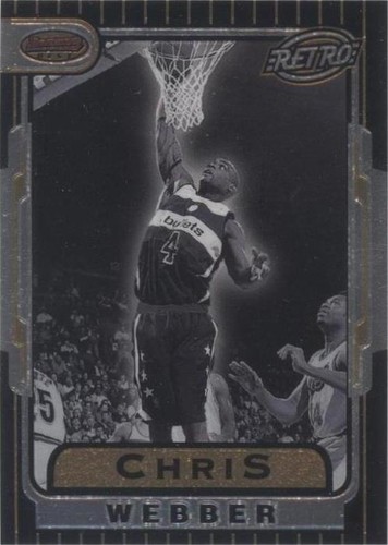 1996-97 Bowman's Best - Chris Webber #TB2