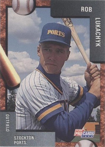 1992 Fleer ProCards Minor League - Rob Lukachyk #50