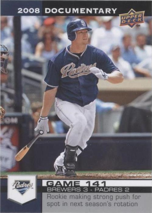 Documentário Upper Deck 2008 - Chase Headley #4238