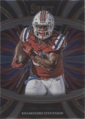 2022 Panini Select Rhamondre Stevenson #PHE-10