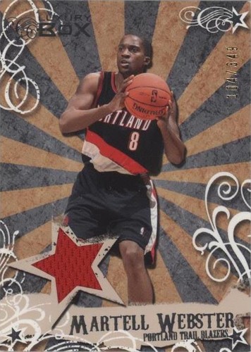 2006-07 Topps Luxury Box - Martell Webster #MR-MWE