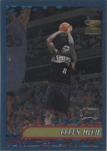 2001-02 Topps Chrome - Aaron McKie #76