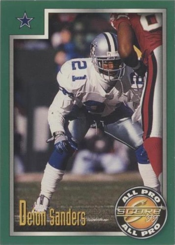 1999 Score Deion Sanders #268