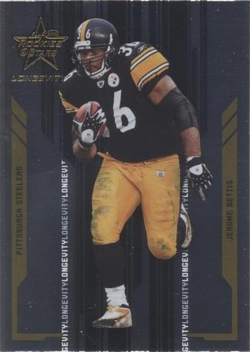 2005 Leaf Rookies & Stars Longevity Jerome Bettis #78