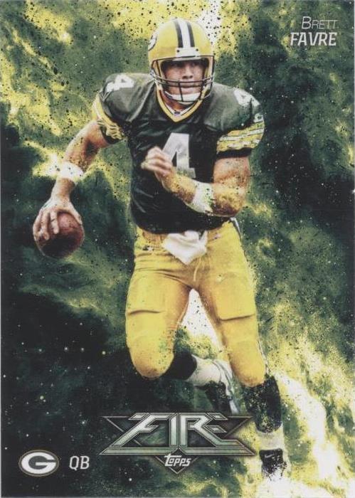 2014 Topps Fire Brett Favre #54