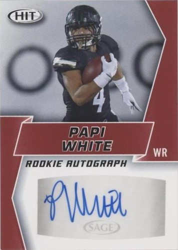 2019 Sage Hit Premier Draft Papi White #A92