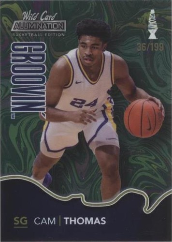 2021-22 Wild Card Alumination - Cameron Thomas #GG-7