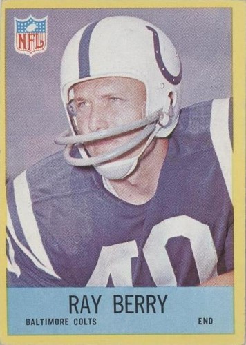 1967 Philadelphia Bobby Boyd Raymond Berry #14