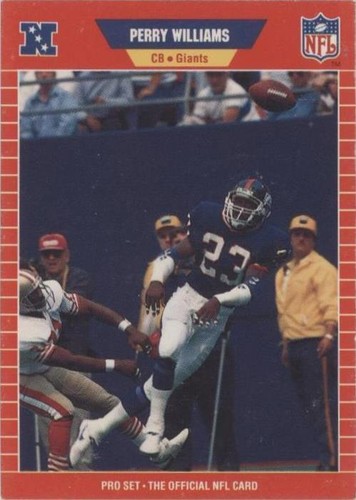 1989 Pro Set Perry Williams #472