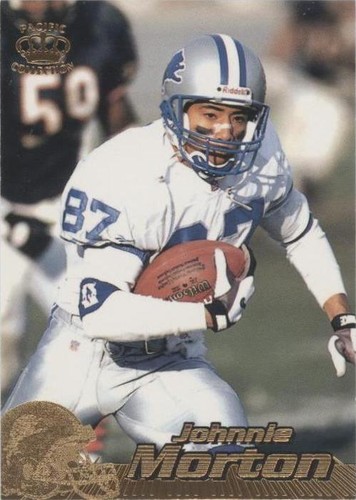 1996 Pacific Crown Collection Johnnie Morton #138