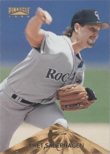 1996 Pinnacle - Bret Saberhagen #251