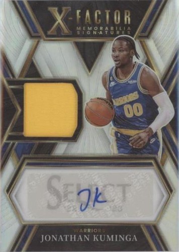 2022-23 Panini Select - Jonathan Kuminga #XFS-JKM