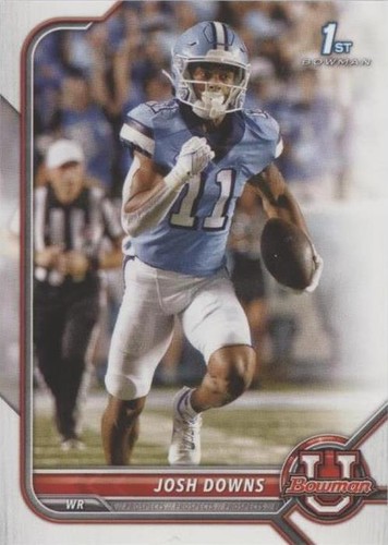 2021-22 Bowman University Josh Downs #50