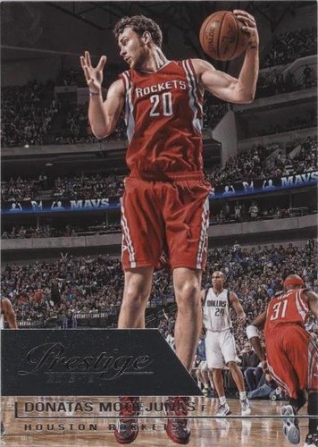 2015-16 Panini Prestige - Donatas Motiejunas #168