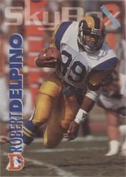 1993 Skybox Impact Robert Delpino #88