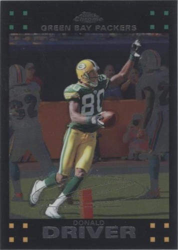 2007 Topps Chrome Donald Driver #TC79
