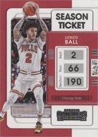 2021-22 Panini Contenders - Lonzo Ball #36