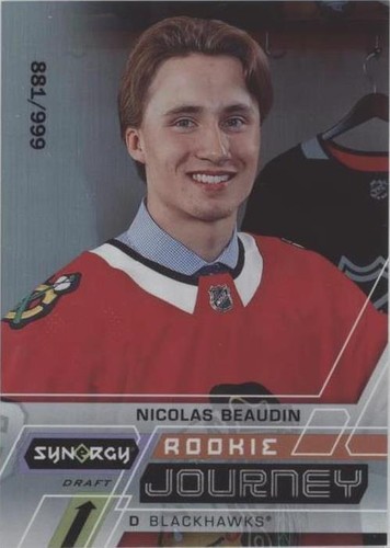 2020-21 Upper Deck Synergy - Nicolas Beaudin #RJ-NB