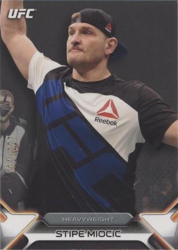 2016 Topps UFC Knockout - Stipe Miocic #16