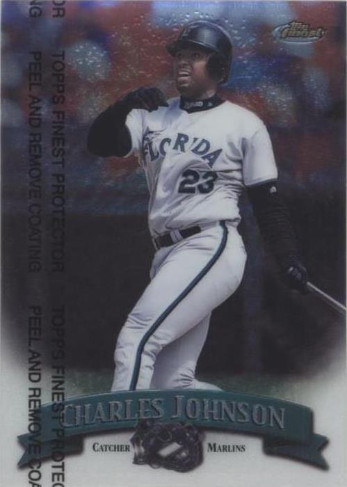 Topps Finest 1998 - Charles Johnson #249