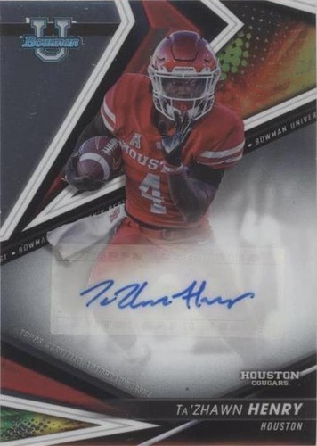 2022-23 Bowman's Best University Ta'Zhawn Henry #BA-TZH