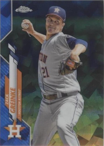 2020 Topps Chrome Sapphire Edition - Zack Greinke #260