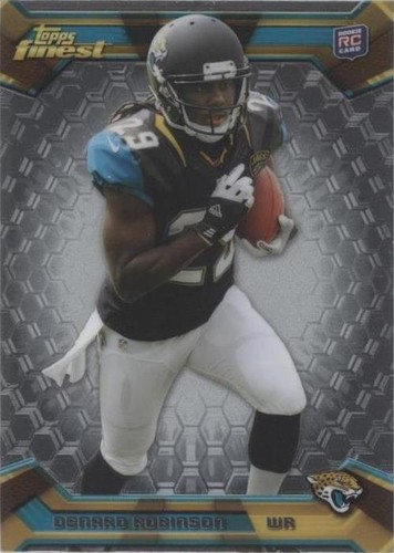 2013 Topps Finest Denard Robinson #145