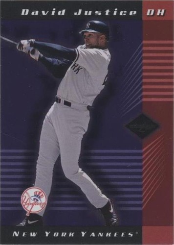 2001 Leaf Limited - David Justice #141