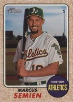 2017 Topps Heritage - Marcus Semien #343