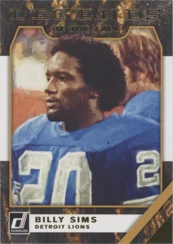 2019 Panini Donruss Billy Sims #LF-13