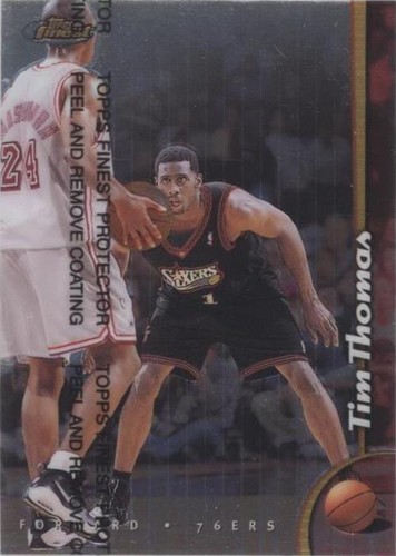 1998-99 Topps Finest - Tim Thomas #155