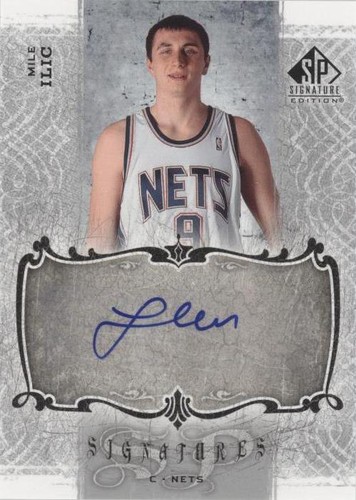 2006-07 SP Signature Edition - Mile Ilic #SPS-MI