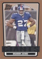 2007 Topps Draft Picks and Prospects (DPP) Brandon Jacobs #99