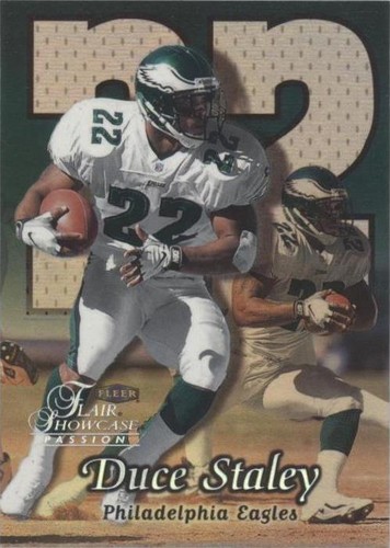 1999 Flair Showcase Duce Staley #90