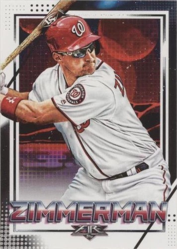2020 Topps Fire - Ryan Zimmerman #159