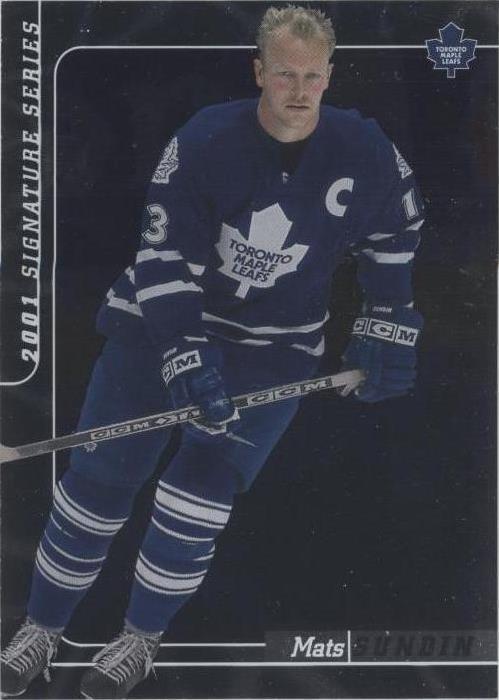 2000-01 In the Game Be A Player Signature Series - Mats Sundin #34
