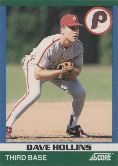 Score 100 Hottest Rookies 1991 - Dave Hollins #96