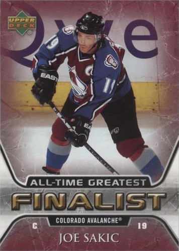 2005-06 Upper Deck NHL Finalist - Joe Sakic #15