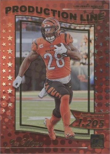 2022 Panini Donruss Joe Mixon #PRD-8