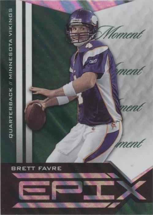 Panini Epix Brett Favre #33 2010