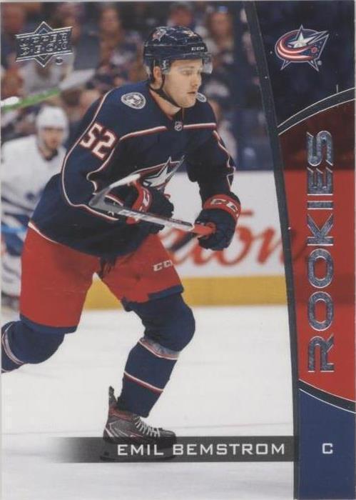 2019-20 Upper Deck Rookie Box Set - Emil Bemstrom #4