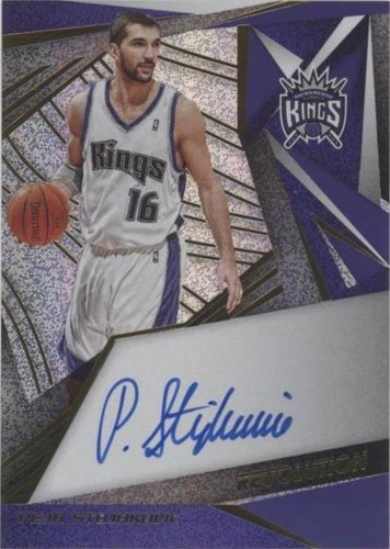 2019-20 Panini Revolution - Peja Stojakovic #AG-PJA